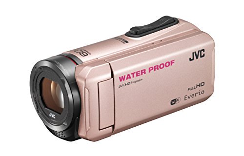 JVC KENWOOD JVC ビデオカメラ EVERIO 防水 防塵 内蔵メモリー64GB ピンクゴールド【中古品】