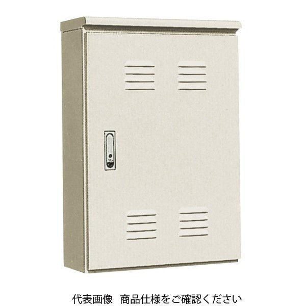 河村電器 扉ルーバー付屋外盤用キャビネット POR