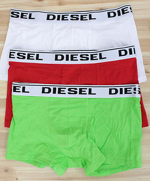 トップイズム/DIESEL ディーゼル 3P 3枚セット メンズ ボクサーパンツ トランクス スト･･･