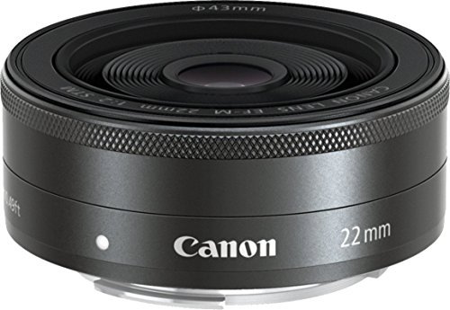 Canon 単焦点広角レンズ EF-M22mm F2 STM ミラーレス一眼対応【中古品】