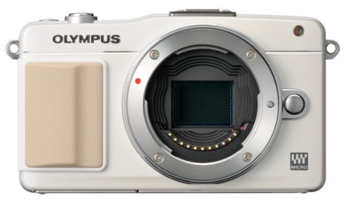 OLYMPUS ミラーレス一眼 PEN mini E-PM2 ボディ ホワイト E-PM2 BODY WHT【中古品】