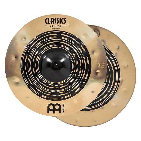 MEINL Classics Custom Dual Series ハイハットシンバル Dual Hihat ペア