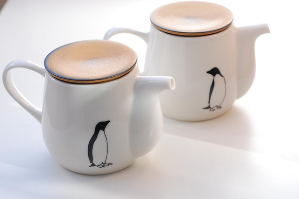 ペンギンポット茶こし付き（単品