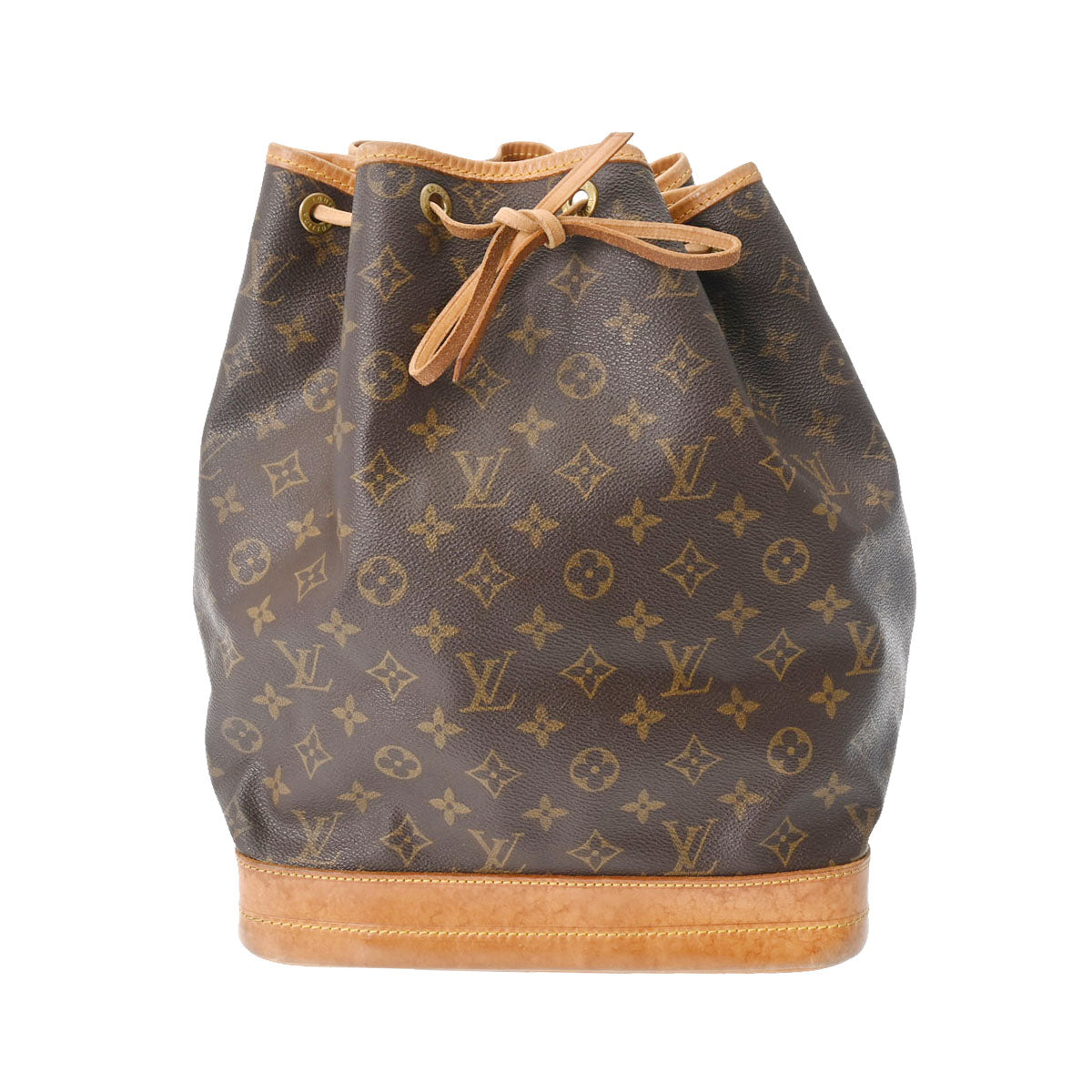 LOUIS VUITTON ルイヴィトン モノグラム ノエ ブラウン M42224 レディース モノグラムキャンバス ショルダーバッグ Bランク 中古 