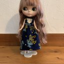 おでかけブライス服　ショートコート&ワンピース　2点セット