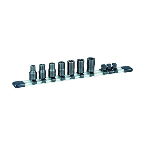 TONE トルネードソケットセット(ホルダー付) 7pcs HTR307 1セット 396-4604（直送品）