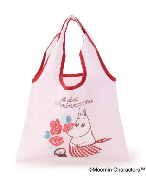 【数量限定】MOOMIN ショッピングバッグ S ローズ