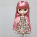 ペンローズ柄????LIBERTYプリントのノースリーブワンピース????　ブライス　リカちゃん　アウトフィット