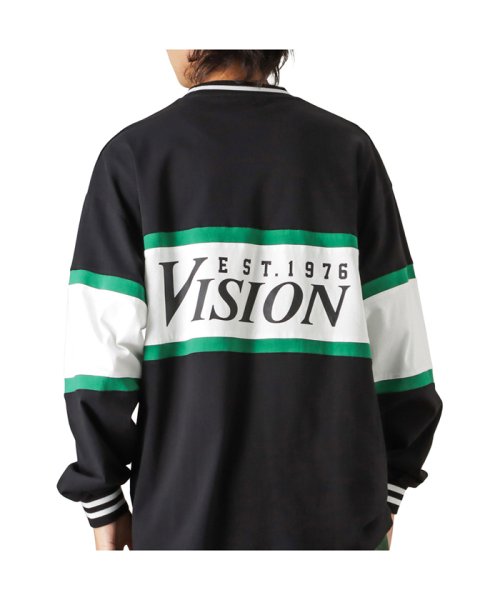 VISION STREET WEAR ヴィジョンストリートウェア リブライン切替ロングスリーブTシャツ 2705009