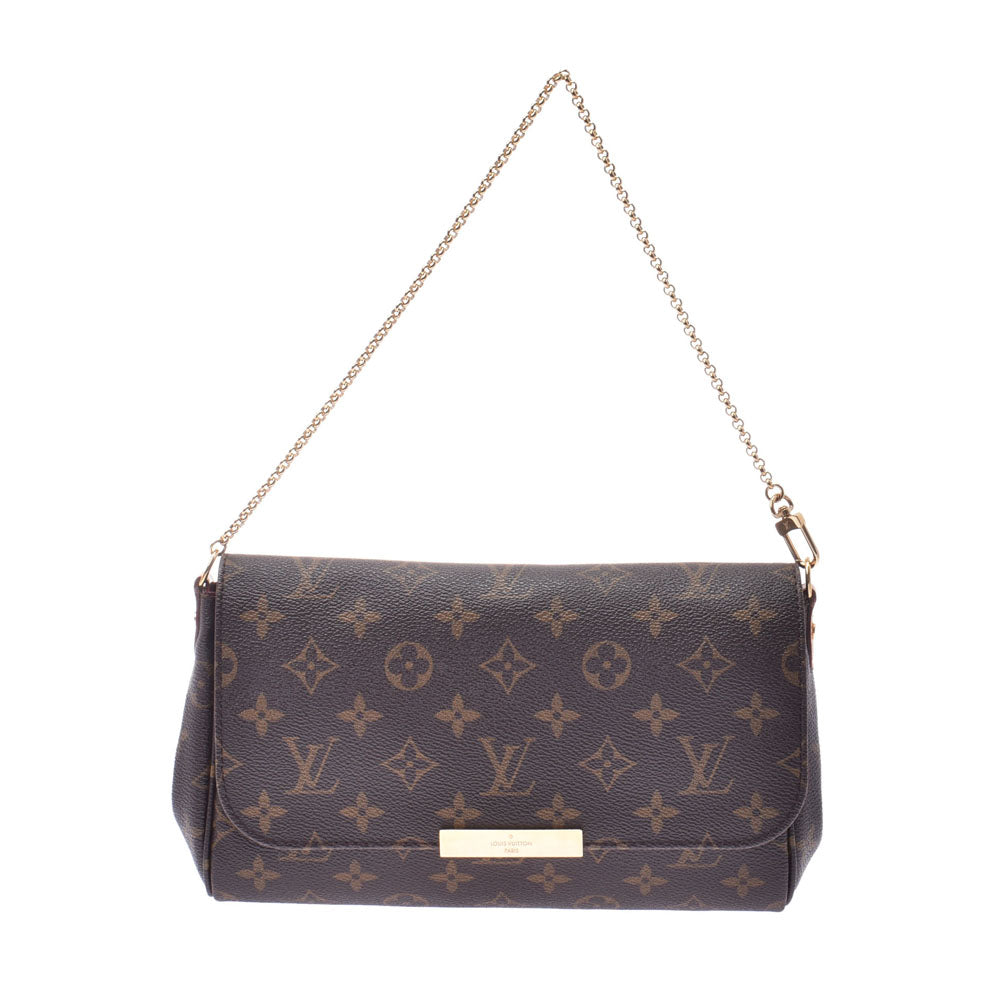 LOUIS VUITTON ルイヴィトンフェイボリットMM  14145 レディース モノグラムキャンバス ショルダーバッグ M40718  中古