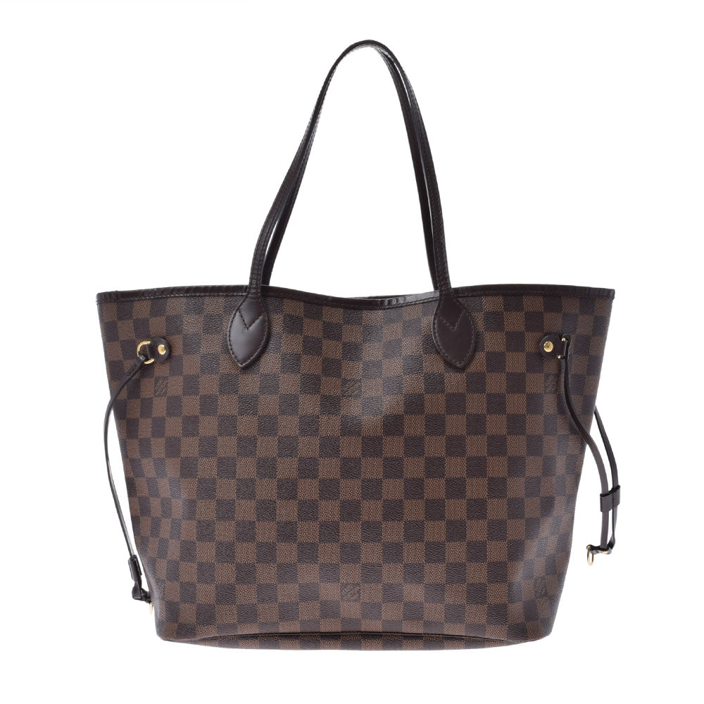 LOUIS VUITTON ルイヴィトン ダミエ ネヴァーフルMM  ブラウン N41358 レディース ダミエキャンバス トートバッグ Bランク 中古 