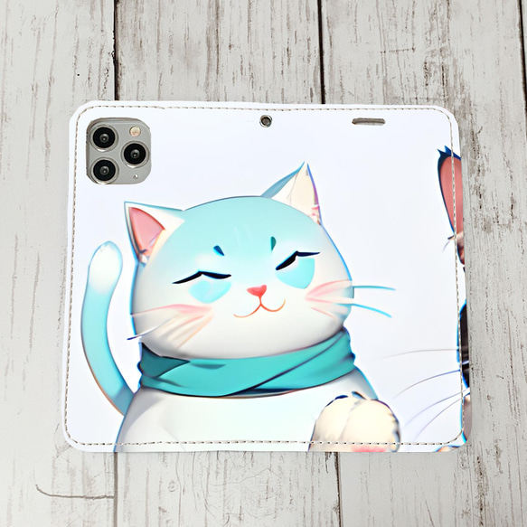 iphoneケース3-5-41 iphone 手帳 猫・ネコ、ねこちゃん 箱20 かわいい アイフォン iface