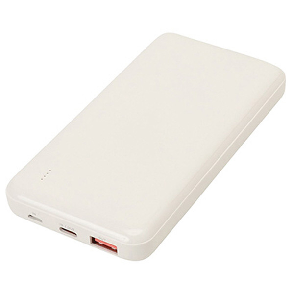 クオリティトラストジャパン PD20W&QC3.0対応 モバイルバッテリー(10000mAh) ホワイト QTC-0503WH