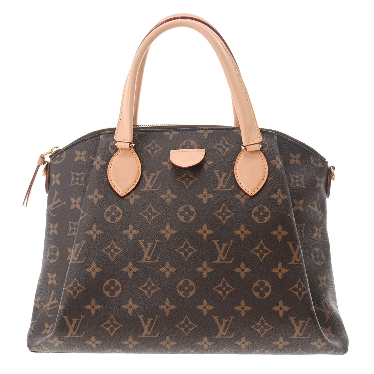 LOUIS VUITTON ルイヴィトン モノグラム リボリー MM 2WAY ブラウン M44546 レディース モノグラムキャンバス ハンドバッグ Aランク 中古 