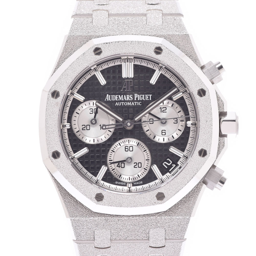 【現金特価】AUDEMARS PIGUET オーデマピゲ ロイヤルオーク クロノ フロステッドゴールド 26239BC.GG.1224BC.02 メンズ WG 腕時計 自動巻き 黒文字盤 Aランク 中古 