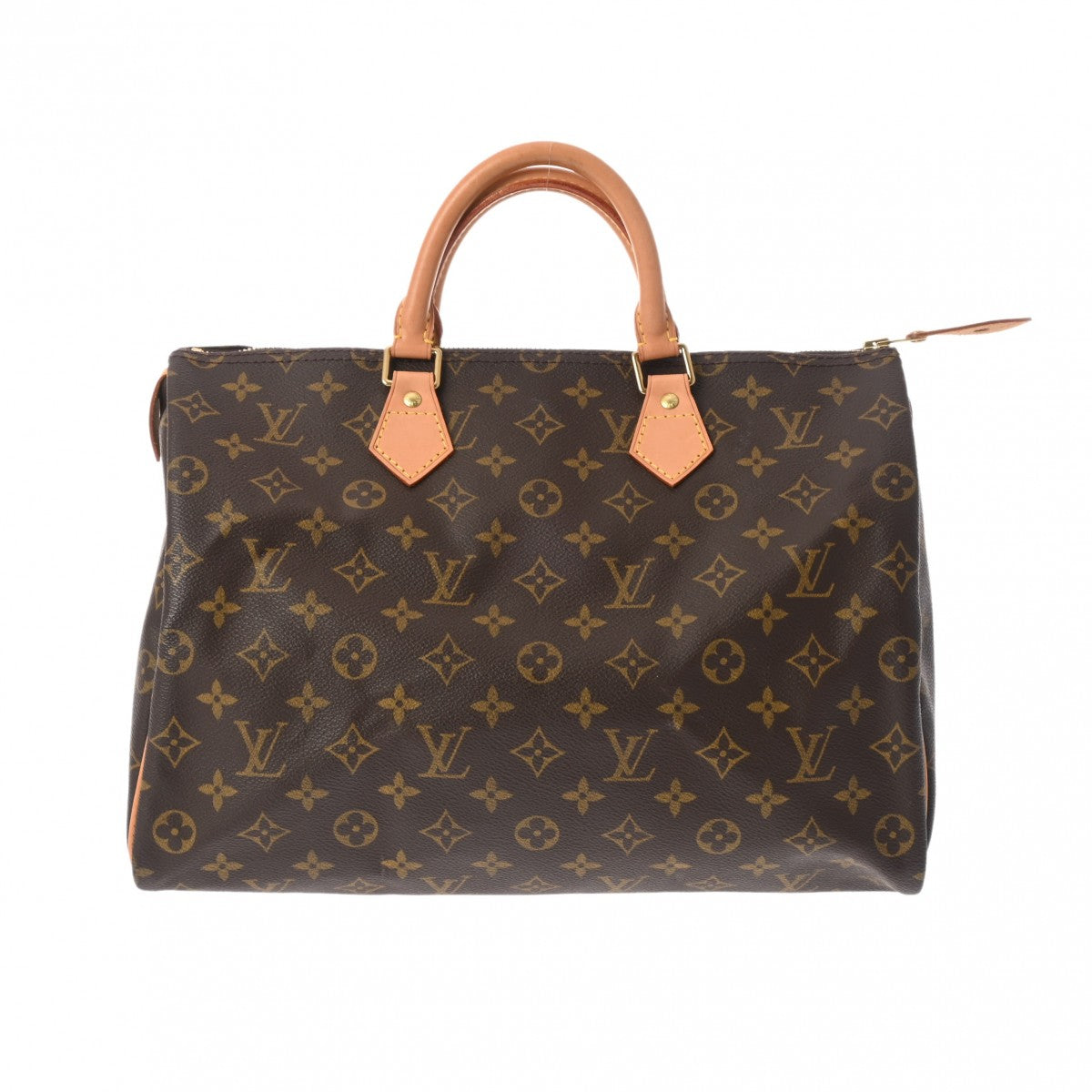 LOUIS VUITTON ルイヴィトン モノグラム スピーディ 35 ブラウン M41524 レディース モノグラムキャンバス ハンドバッグ ABランク 中古 