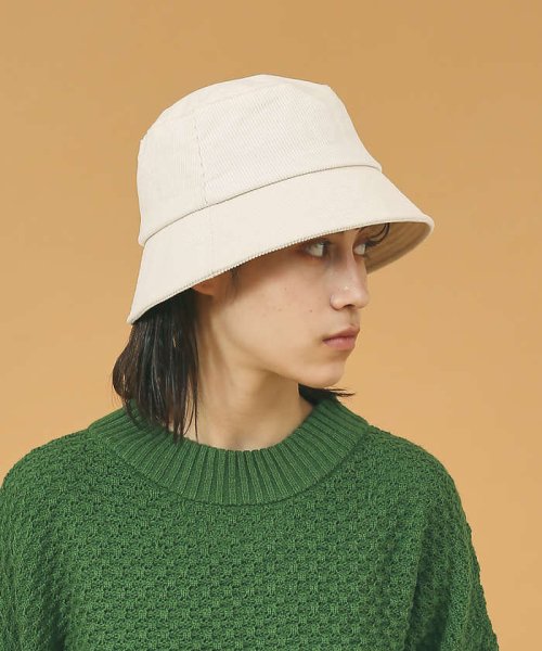 【RUBEN/ルーベン】CURDUROY BUCKET HAT/コーディロイバケ