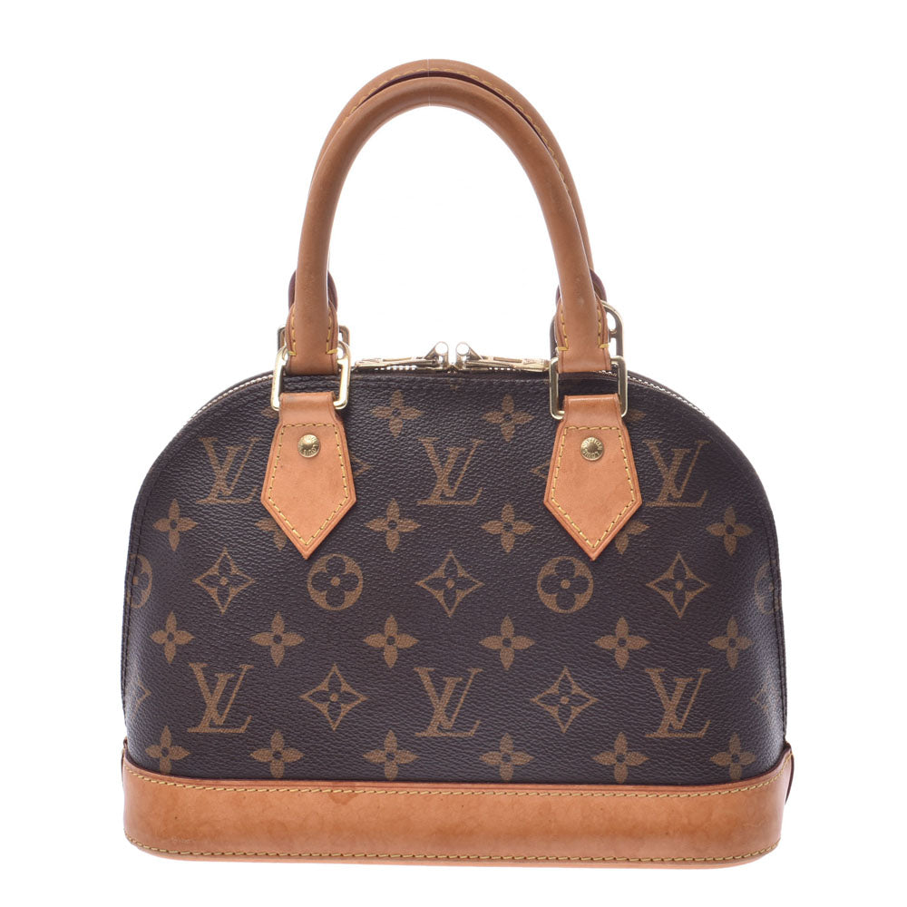 LOUIS VUITTON ルイヴィトンアルマBB  モノグラム ブラウン レディース モノグラムキャンバス 2WAYバッグ M53152  中古