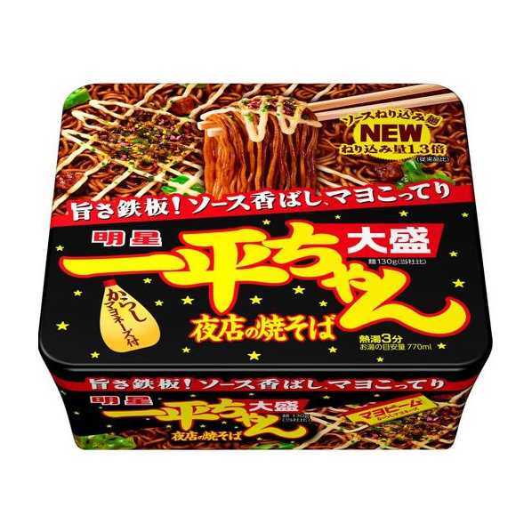 明星食品 一平ちゃん 夜店の焼きそば 大盛 F117867-404680