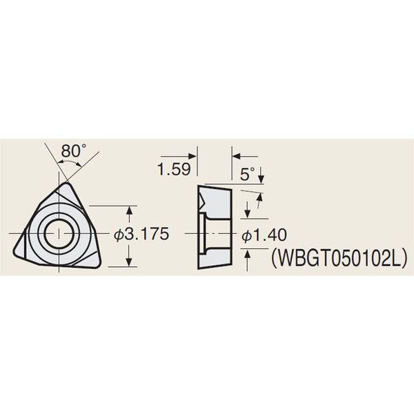 日研工作所 インサートチップ 1MP-F2 H1 1セット（10PC）（直送品）