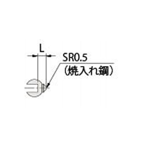 ミツトヨ OP/ST 204364/18-18.5/アンビル 1セット（10PC）（直送品）