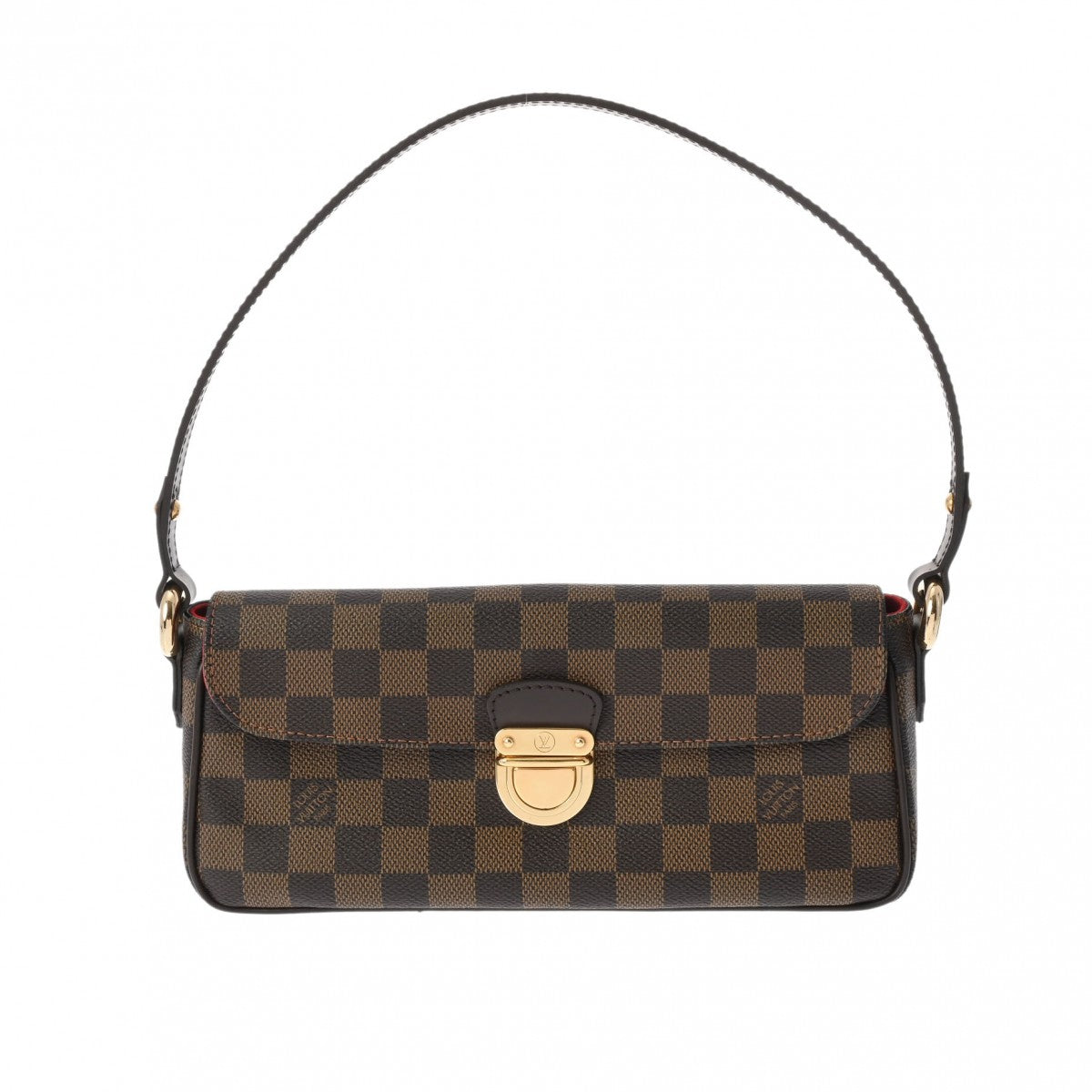 LOUIS VUITTON ルイヴィトン ダミエ ラヴェッロ PM ブラウン N60007 ユニセックス ダミエキャンバス ショルダーバッグ Aランク 中古 