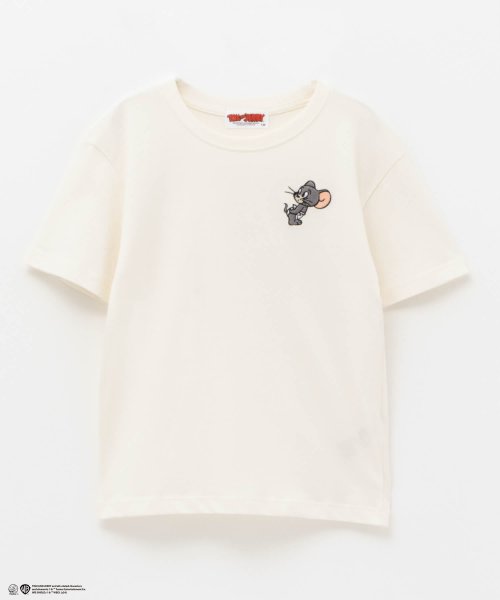 Tom and Jerry バックプリントＴシャツ 335147206－A