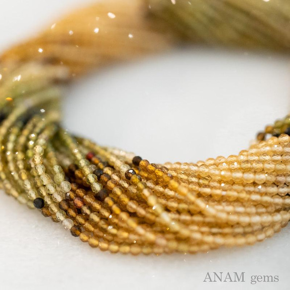 【32㎝】ペトロトルマリン 2mm ボールカット (ビーズ素材)★ANAM gems