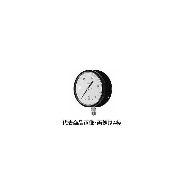 長野計器　JIS対応0.6（0.5）級真空計　埋込形　D枠(取付金具)　G3/8B