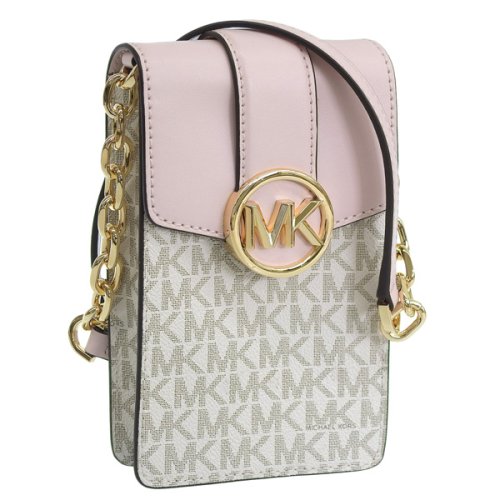 MICHAEL KORS マイケルコース PHONE CROSS BODY MKシグネチャー 斜めがけ ショルダー バッグ スマホ バッグ