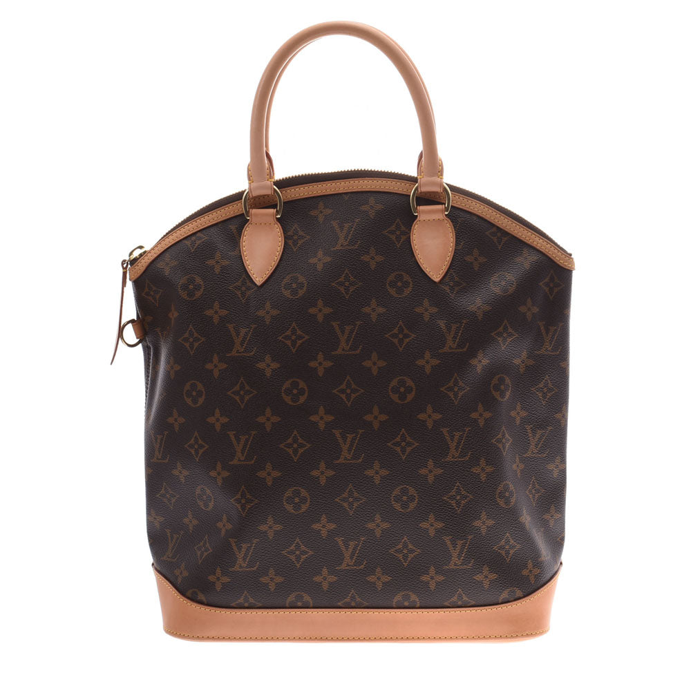 LOUIS VUITTON ルイヴィトン モノグラム ロックイット ヴェルティカル ブラウン M40103 レディース ハンドバッグ ABランク 中古 