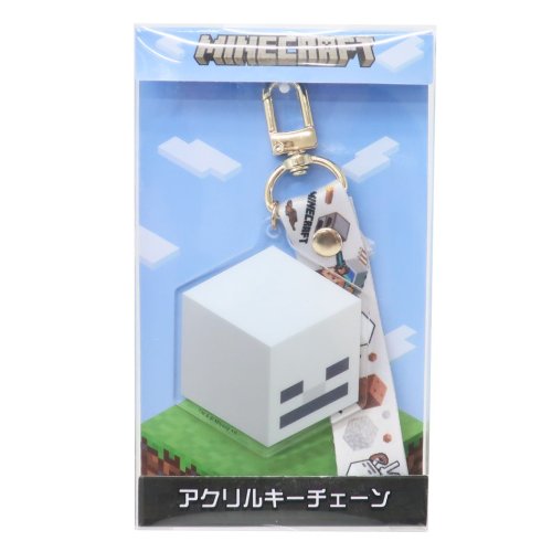 マインクラフト Minecraft ゲームキャラクター キーホルダー アクリルキーチェーン スケルトン