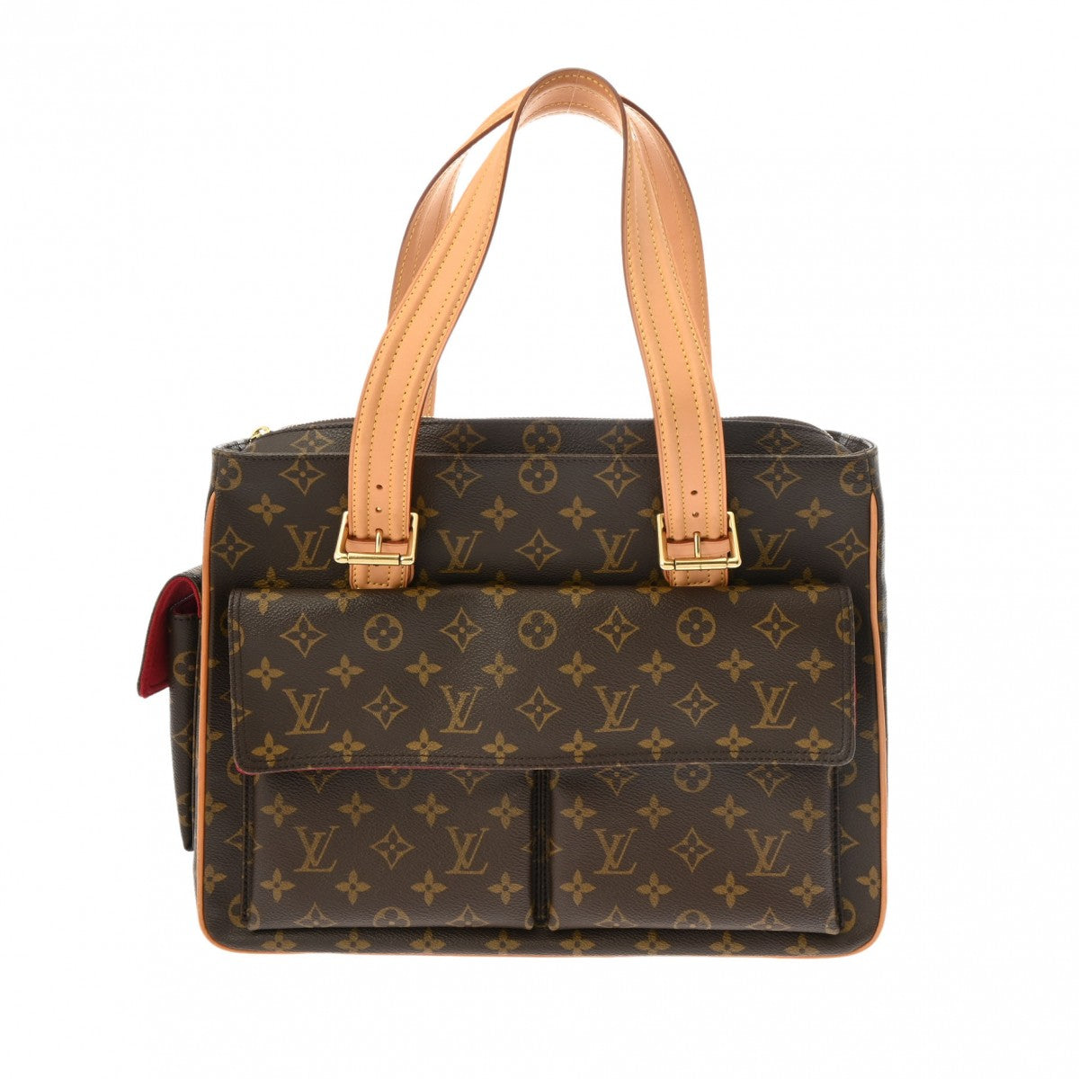 LOUIS VUITTON ルイヴィトン モノグラム ミュルティプリシテ  ブラウン M51162 レディース モノグラムキャンバス ハンドバッグ ABランク 中古 