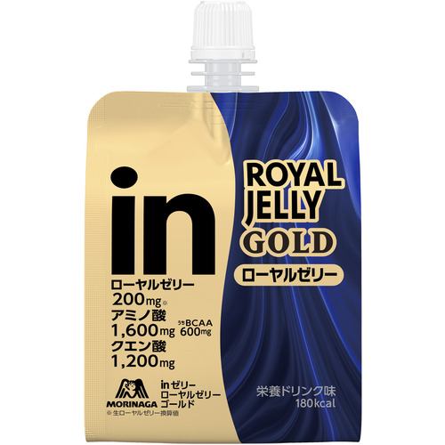 森永製菓 inゼリー ローヤルゼリーゴールド 180g