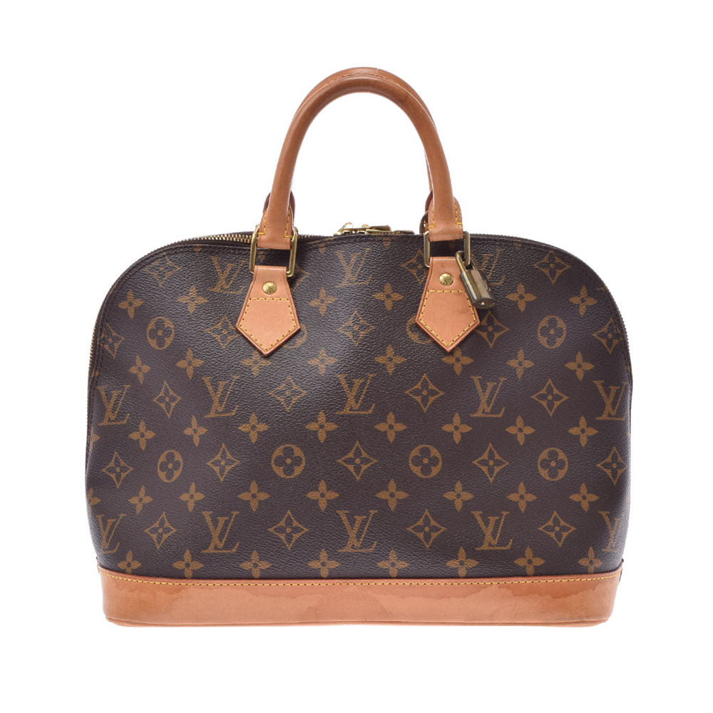 LOUIS VUITTON ルイヴィトン モノグラム アルマ 旧型 ブラウン M51130 レディース モノグラムキャンバス ハンドバッグ Bランク 中古 