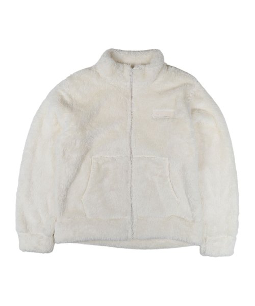 チャンピオン Champion ジャケット フリースジャケット ジップアップ アウター レディース ZIP JACKET ブラック ホワイト ブルー ピンク