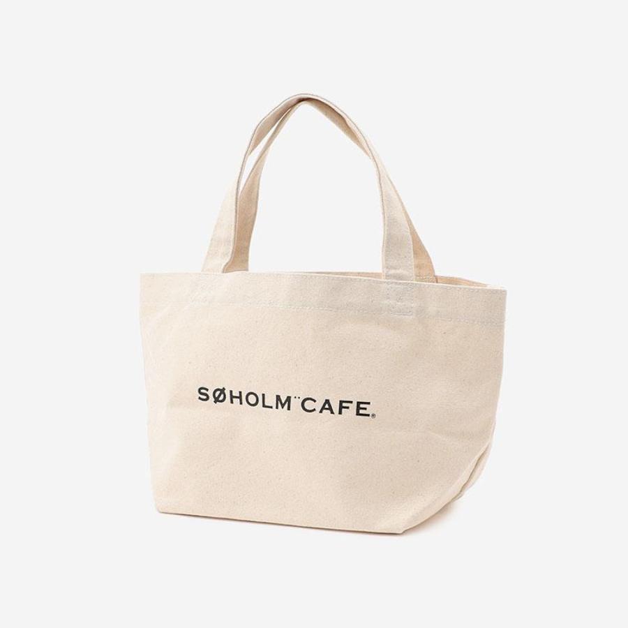 SOHOLM CAFE ランチトートバッグ ナチュラル