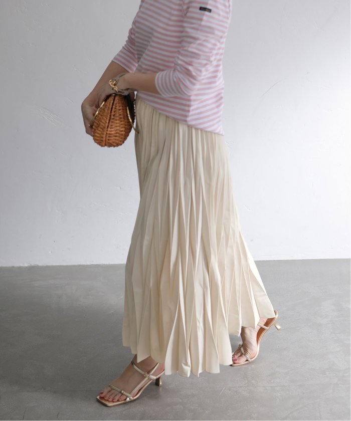 ラ　トータリテ/【MARILYN MOON/マリリンムーン】modern pleats skirt