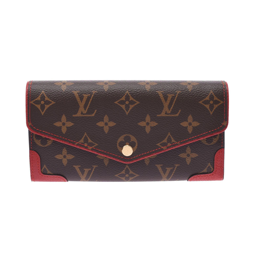 LOUIS VUITTON ルイヴィトン モノグラム ポルトフォイユサラ レティーロ  スリーズ M61184 レディース モノグラムキャンバス 長財布 Aランク 中古 