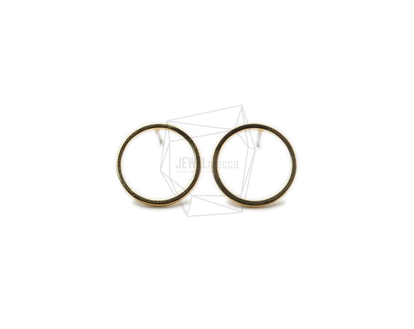 ERG-1479-G【2個入り】 シンプルサークルピアス,Simple Circle Earring