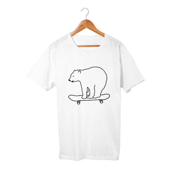 Skate Bear Tee(5.6oz)