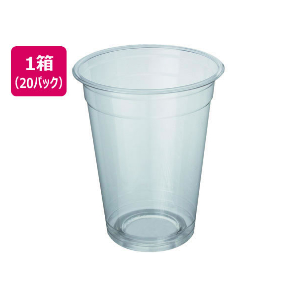 アートナップ 96口径リサイクルPETカップ 510ml 50P 20パック FCV2437-TS-71