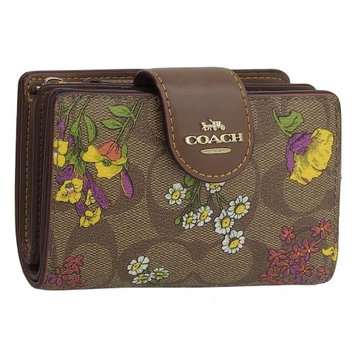 COACH コーチ MEDIUM CORNER 二つ折り 財布