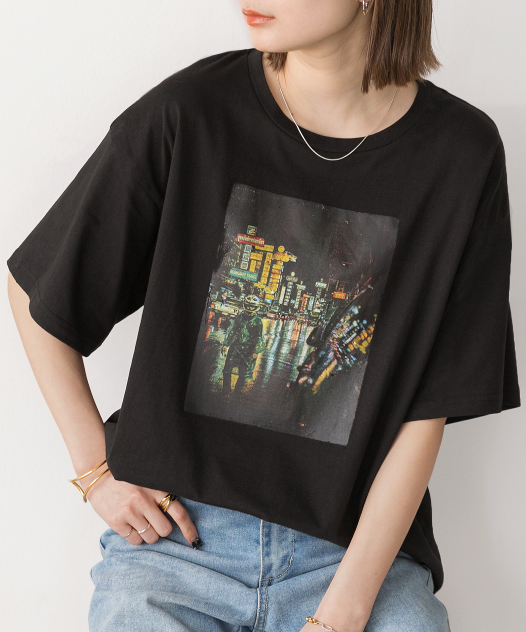 アドティエ/【2024SS新作】アソートデザイン　プリントTシャツ