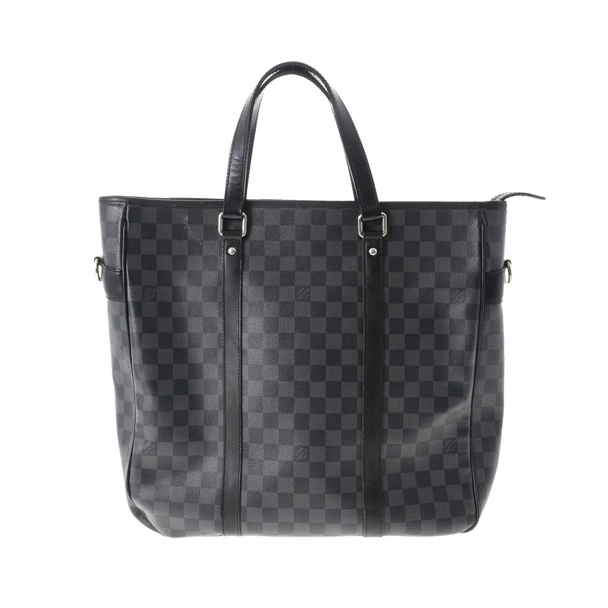 LOUIS VUITTON ルイヴィトン ダミエ グラフィット タダオ 黒 N51192 メンズ ダミエグラフィットキャンバス ハンドバッグ Bランク 中古 