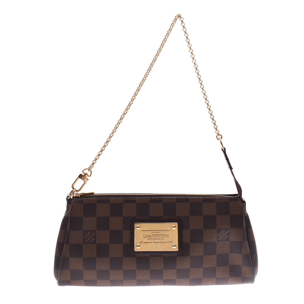 LOUIS VUITTON ルイヴィトン ダミエ エヴァ 2WAYバッグ ブラウン N55213 レディース ショルダーバッグ ABランク 中古 