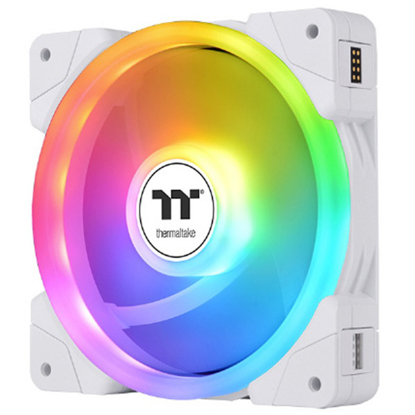 Thermaltake SWAFAN EX14 ARGB PC Cooling Fan White TT Premium Edition 3 Fan Pack SWAFAN EX ARGB Syncシリーズ ホワイト CLF170PL14SWA