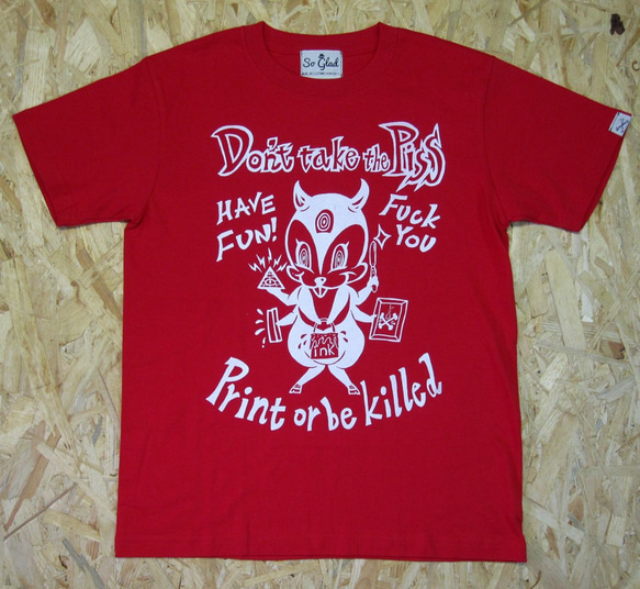 Print or be killed TEE Red