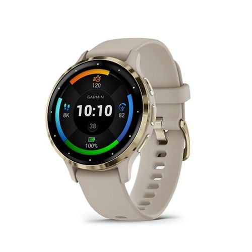 GARMIN 010-02785-42 Venu3S GPSスマートウォッチ French Gray／Cream