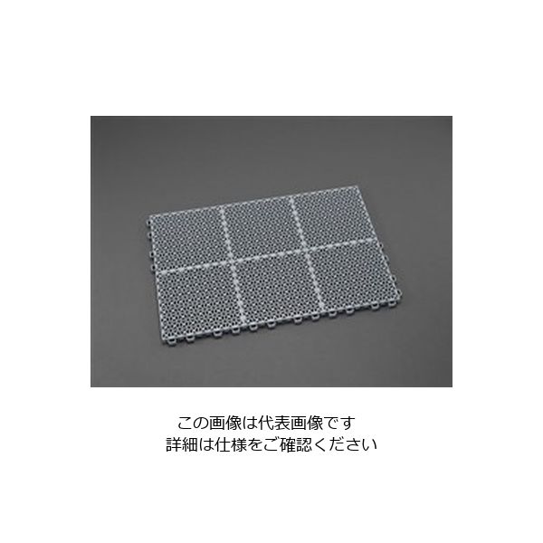 エスコ 600x 900mm 連結マット EA997RJ-766 1セット(2枚)（直送品）